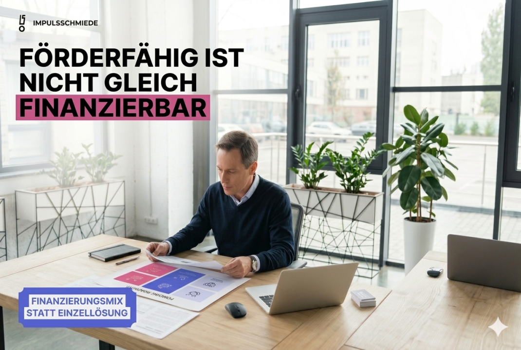 Impulsschmiede – Zwischen Förderzusage und echter Finanzierung.