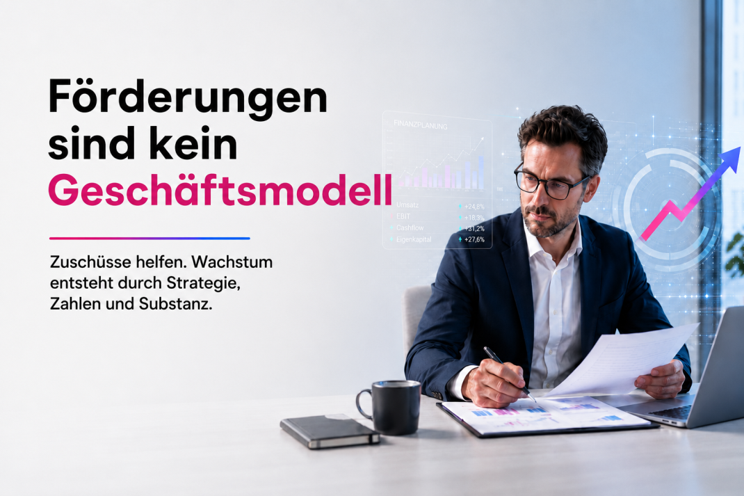 Impulsschmiede – Förderungen sind kein Geschäftsmodell.