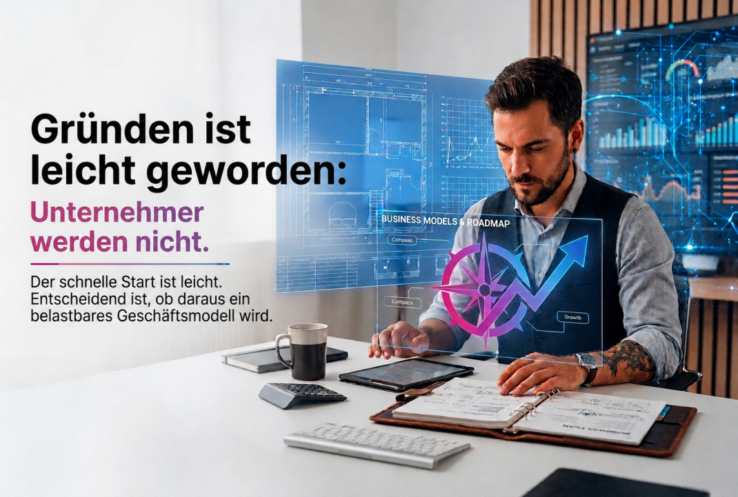 Impulsschmiede – Gründen ist leicht geworden. Unternehmer werden nicht.