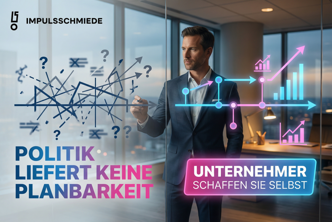 Impulsschmiede – Warum Unternehmer:innen weiter sind als die Politik.